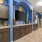 a kitchen with a large island